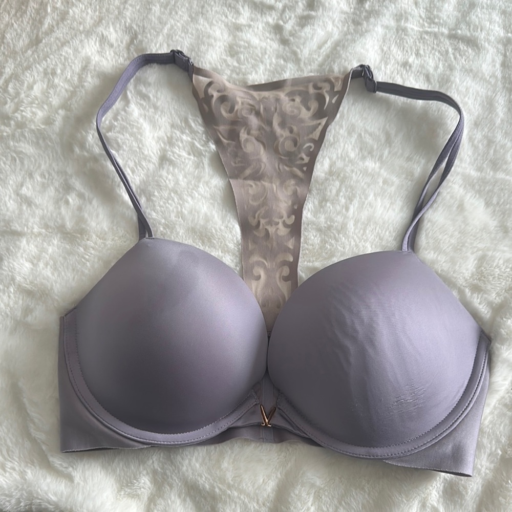 Victoria's Secret Purple T-shirt Bra with Smooth Cups